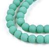Opaque Glass Beads Strands GLAA-T032-P6mm-MD12-3