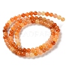 Natural Red Aventurine Beads Strands X-G-L609-A02-03-3