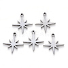 Tarnish Resistant 304 Stainless Steel Pendants STAS-N092-37-1
