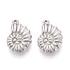 304 Stainless Steel Pendants X-STAS-T065-35P-1