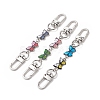 Printed Alloy Link Chain Purse Strap Extenders AJEW-BA00098-02-1