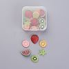 Fruit Theme Resin Cabochons CRES-X0010-10-4