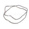 Electroplated Synthetic Non-magnetic Hematite Beads Strands G-C248-D01-2mm-02-2