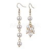 Shell Pearl Dangle Earring EJEW-JE05763-1