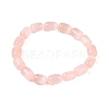 Natural Selenite Beaded Stretch Bracelets BJEW-L694-001-2