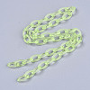 Handmade Transparent ABS Plastic Cable Chains X-KY-S166-001G-3