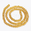 Glass Beads Strands EGLA-A034-T10mm-D04-2