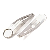 Iron Snap Hair Clip Findings RN-CBAB9AC-11P-2