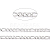 304 Stainless Steel Figaro Chain CHS-M003-12P-D-3