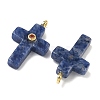 Natural Sodalite Pendants G-B180-01G-09-2