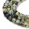 Natural Prehnite Beads Strands X-G-B088-E16-04-4