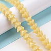 Opaque Glass Beads Strands LAMP-H061-01A-03-2