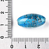 Luminous Handmade Gold Sand Lampwork Beads FOIL-T006-01B-2