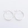 304 Stainless Steel Hoop Earrings EJEW-H327-15-1