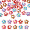 30Pcs Opaque Resin Cabochons RESI-TA0005-79E-1
