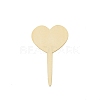 Heart-shaped Wooden Plant Inserting Labels FIND-TAC0003-20-1