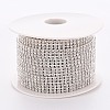 Electroplate Brass Rhinestone Strass Chains CD-TAC0005-01S-2