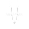 SHEGRACE 925 Sterling Silver Necklace with Crown Pendant JN676A-1