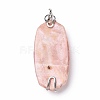 Natural Gemstone Pendants G-B027-06-3