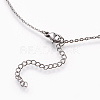 304 Stainless Steel Pendant Necklaces NJEW-L151-01P-3