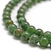 Natural Green Aventurine Beads Strands X-G-E380-02-8mm-1