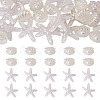 26Pcs 2 Styles UV Plating Ocaen Theme Transparent Resin Cabochons CRES-TA0001-54-1