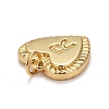 Rack Plating Real 18K Gold Plated Brass Pendants KK-E260-01G-R-3