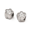 304 Stainless Steel European Beads STAS-M112-03P-06-3