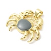 Brass Enamel Pendants KK-H529-44G-2