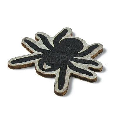 Halloween Single Face Printed Wood Pendants WOOD-H103-05-1