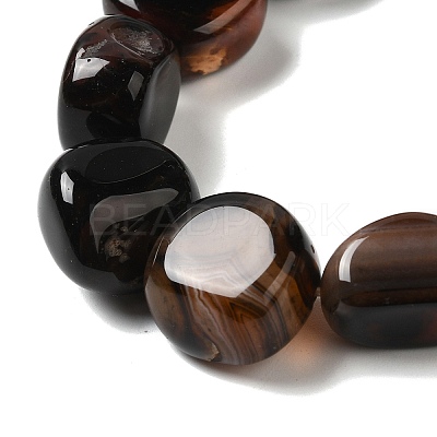 Natural Agate Beads Strands G-H295-D01-10-1