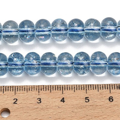 Dyed Imitation Gemstone Glass Beads Strands GL-Z001-03B-11-1