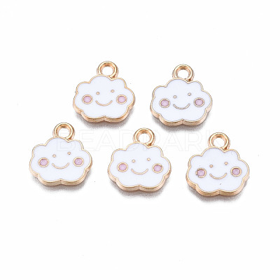 Alloy Enamel Charms ENAM-S121-072L-1