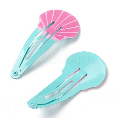 Baking Paint Iron Snap Hair Clips PHAR-B0002-24A-1