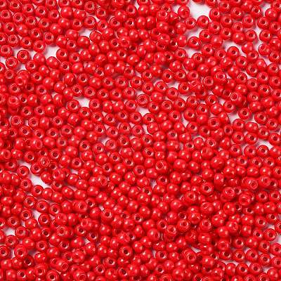 Baking Paint Glass Seed Beads SEED-H002-I-A513-1