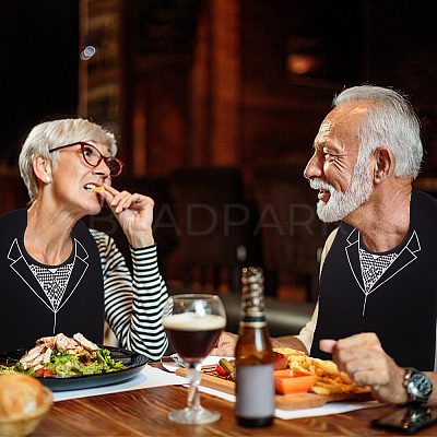 Polyester Adult Bibs for Eating AJEW-WH0020-62C-1