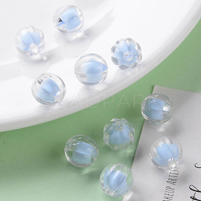 Transparent Acrylic Beads TACR-S152-07A-SS2113-1