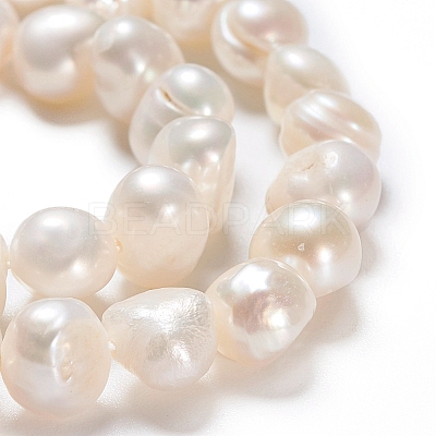 Natural Cultured Freshwater Pearl Beads Strands PEAR-I004-08A-1