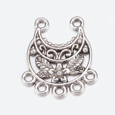 Tibetan Style Alloy Chandelier Components Links PALLOY-EA10687Y-AS-NF-1