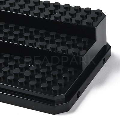 (Defective Closeout Sale: Scratched) 3-Tier Transparent Acrylic Mini Building Block Presentation Boxes ODIS-XCP0001-22-1