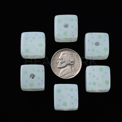 Printed Acrylic Beads MACR-S374-11C-04-1