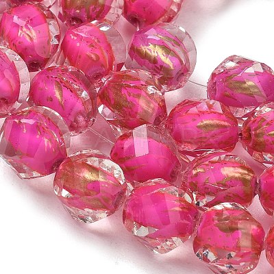 Resin & Glass Beads Strands GG-CBA48D8-01N-1