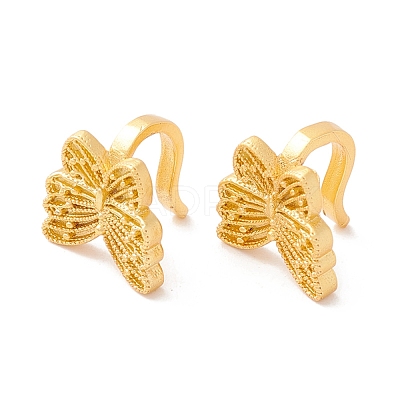 Rack Plating Brass S Hook Clasps KK-M223-03MG-1