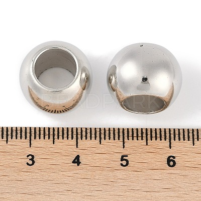 CCB Plastic Round Beads ALUM-U001-07B-10-1