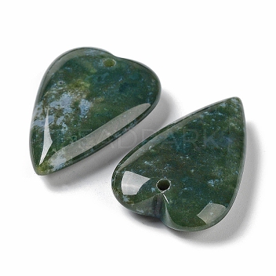 Natural Indian Agate Pendants G-D087-02E-1