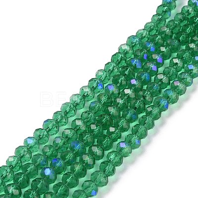 Electroplate Glass Beads Strands EGLA-A044-T1mm-L18-1