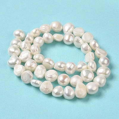 Natural Cultured Freshwater Pearl Beads Strands PEAR-E017-11-1