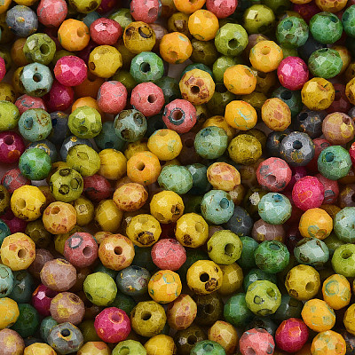 Picasso Glass Seed Beads SEED-N007-20A-1