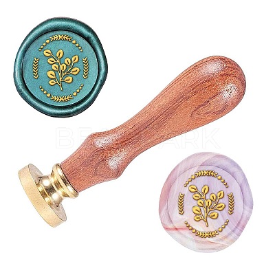 Wax Seal Stamp Set AJEW-WH0131-943-1