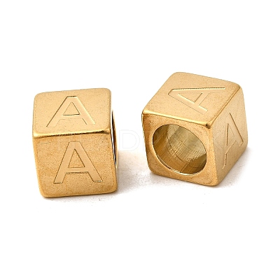 304 Stainless Steel European Beads STAS-D382-02A-G-1
